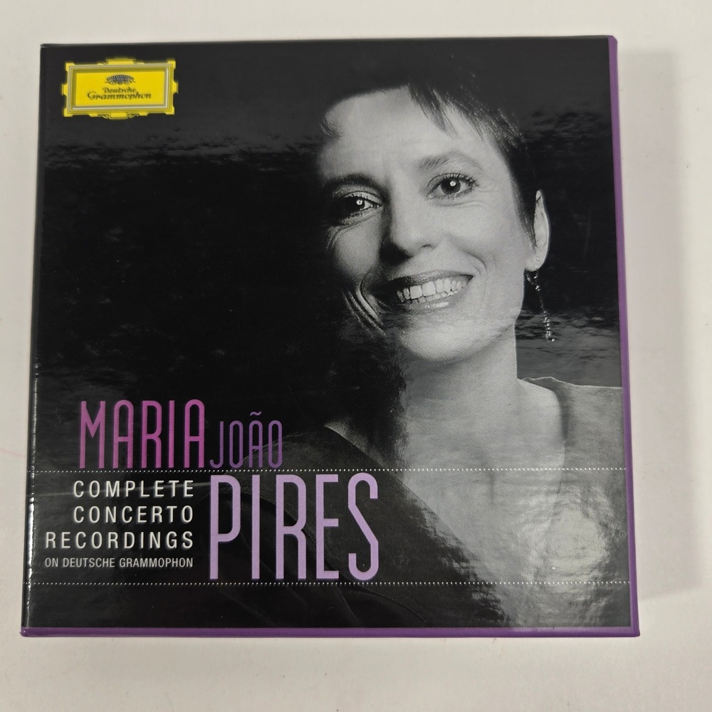 Maria João Pires Complete Concerto Recordings 5 CD Box Set DG Grammophon NM